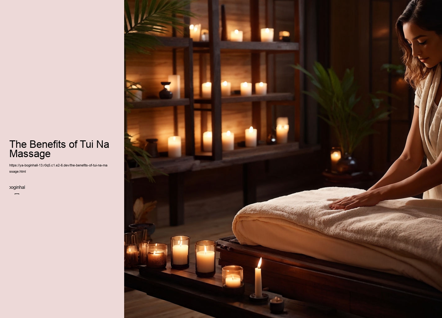 The Benefits of Tui Na Massage